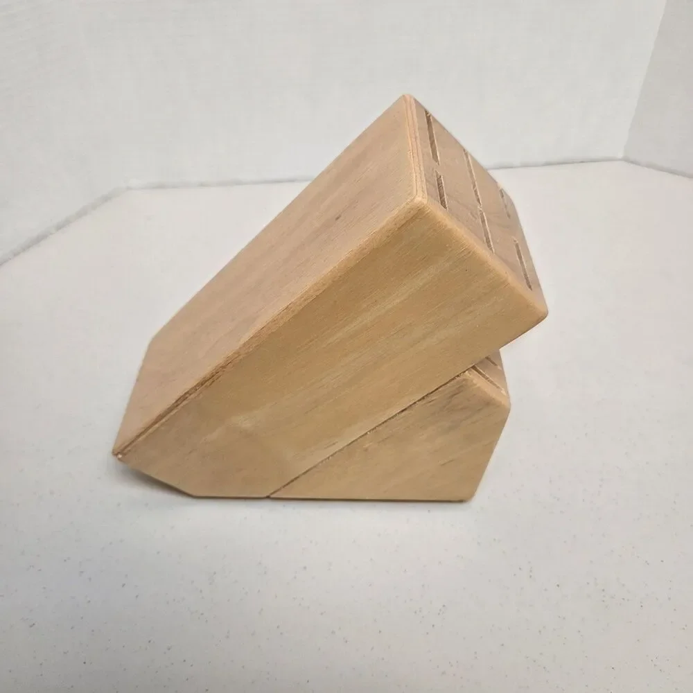 J.A. Henckels 12 Slot Wooden Knife Block